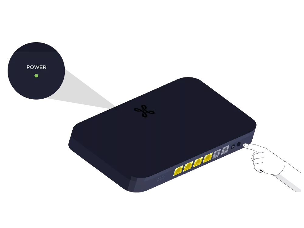 Internet Box Modem Fibre Gigabit V2 Step2